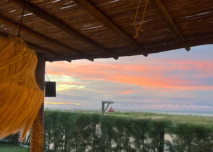 Casa Tangerina Bg, Seu Bangalo Frente Mar Em Barra Grande-Pi
