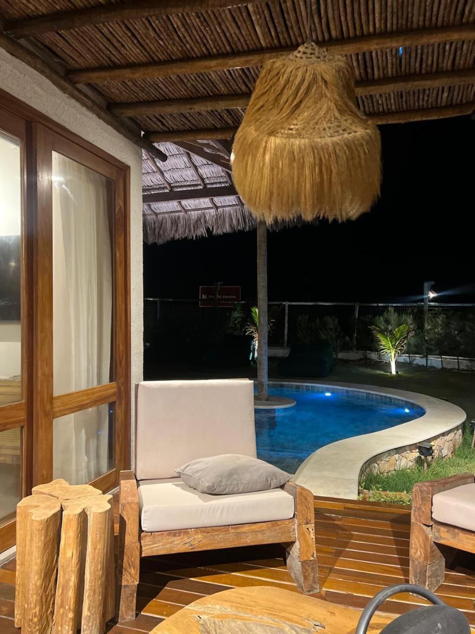 Casa Tangerina Bg, Seu Bangalo Frente Mar Em Barra Grande-pi * Barra Grande (Piaui)
