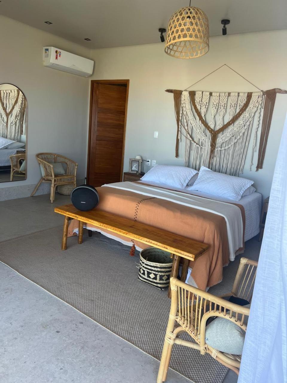 Casa Tangerina Bg, Seu Bangalo Frente Mar Em Barra Grande-pi * Barra Grande (Piaui)